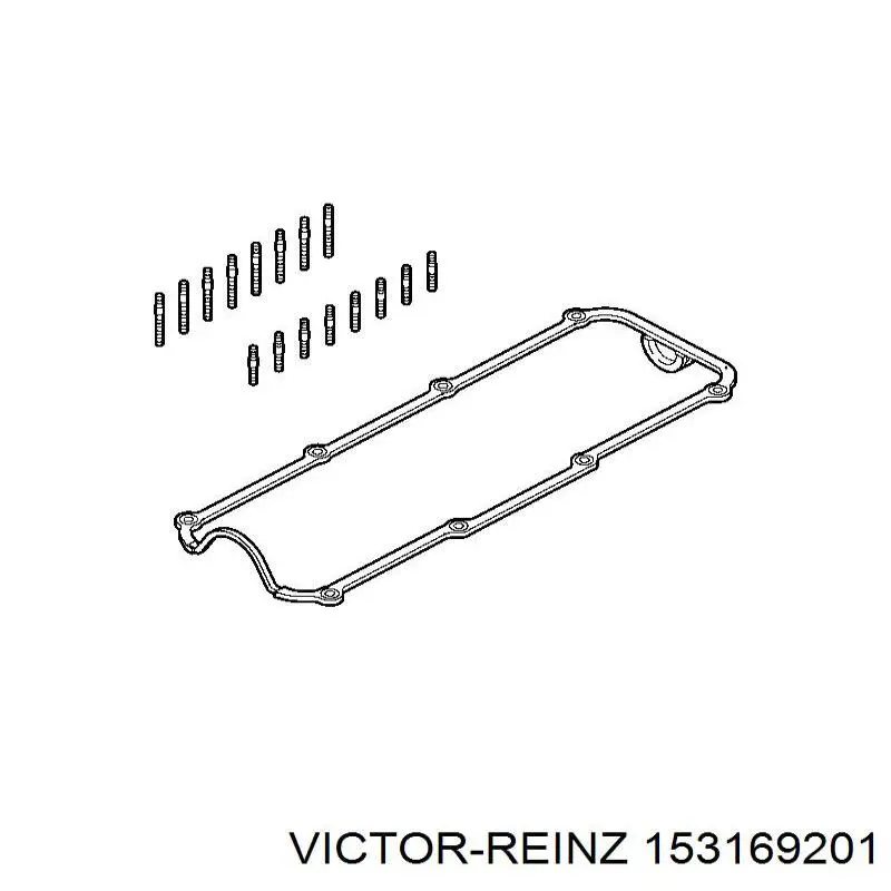 Прокладка клапанной крышки двигателя, комплект Victor Reinz 153169201 цена, от 17.18 USD