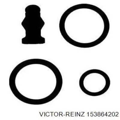 Купить 153864202 Victor Reinz Кольцо инжектора