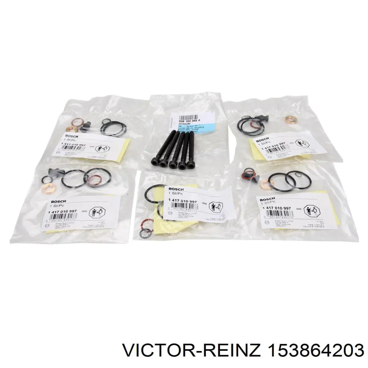 Купить 153864203 Victor Reinz Ремкомплект форсунок