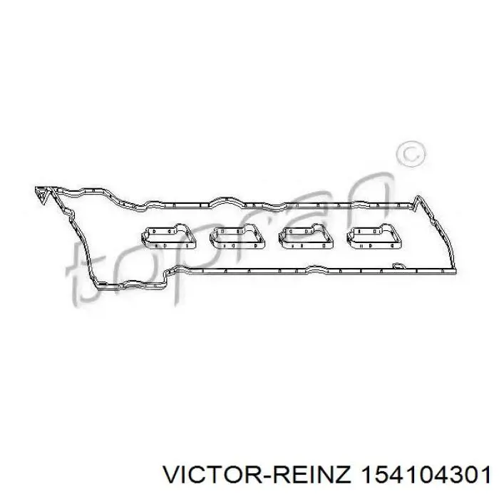 Прокладка клапанной крышки двигателя, комплект Victor Reinz 154104301