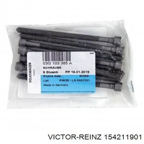 Ремкомплект форсунок 154211901 Victor Reinz