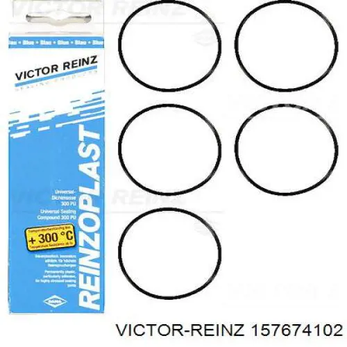 157674102 Victor Reinz прокладка клапанной крышки двигателя, кольцо