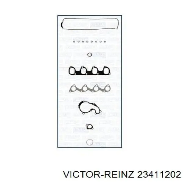 23411202 Victor Reinz комплект прокладок двигателя верхний