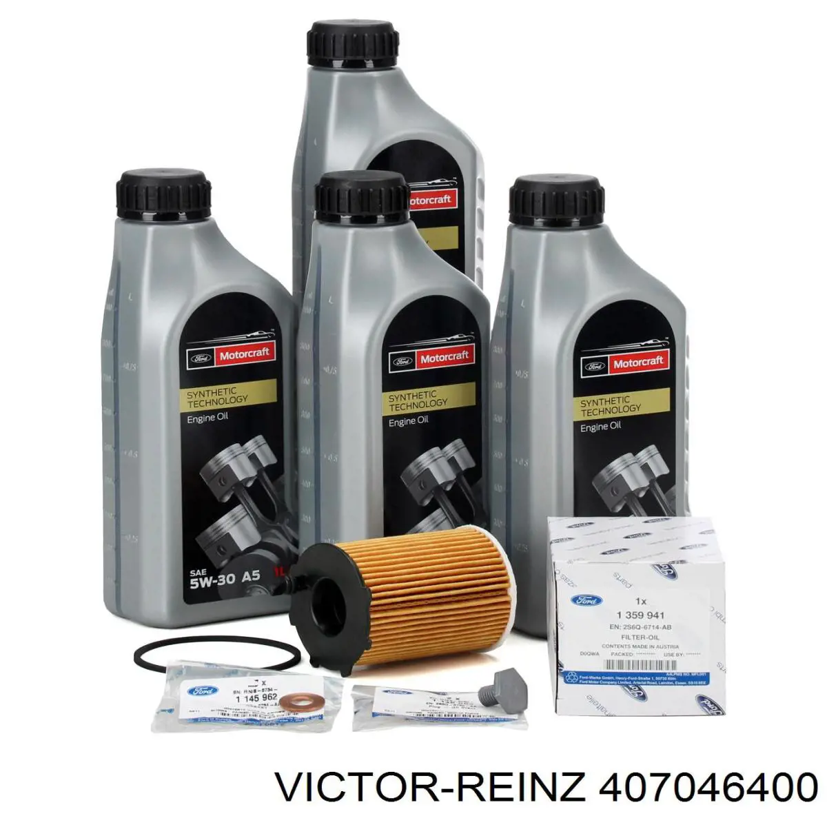 Прокладка пробки поддона двигателя 407046400 Victor Reinz