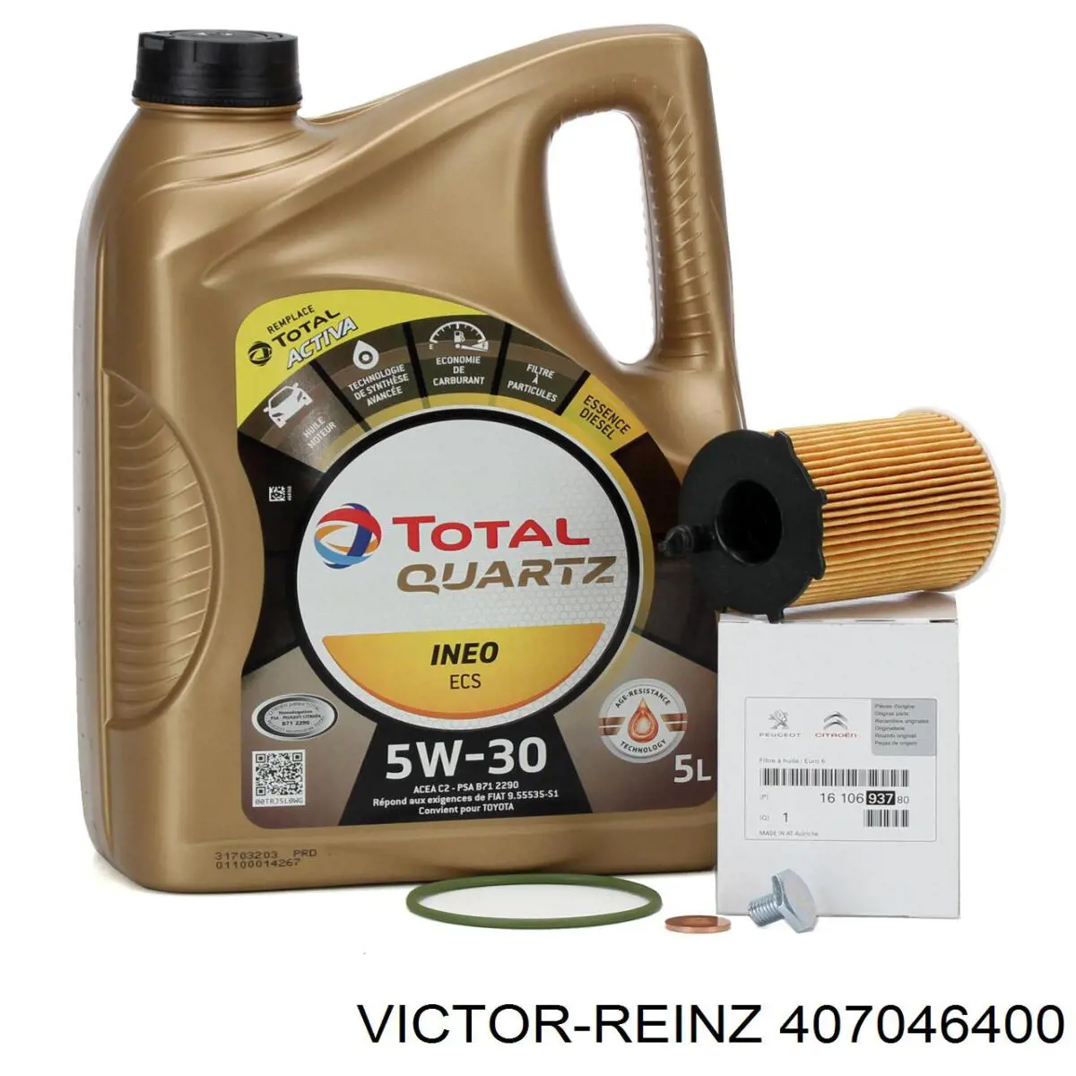 Прокладка пробки поддона двигателя Victor Reinz 407046400 цена, от 0.59 USD