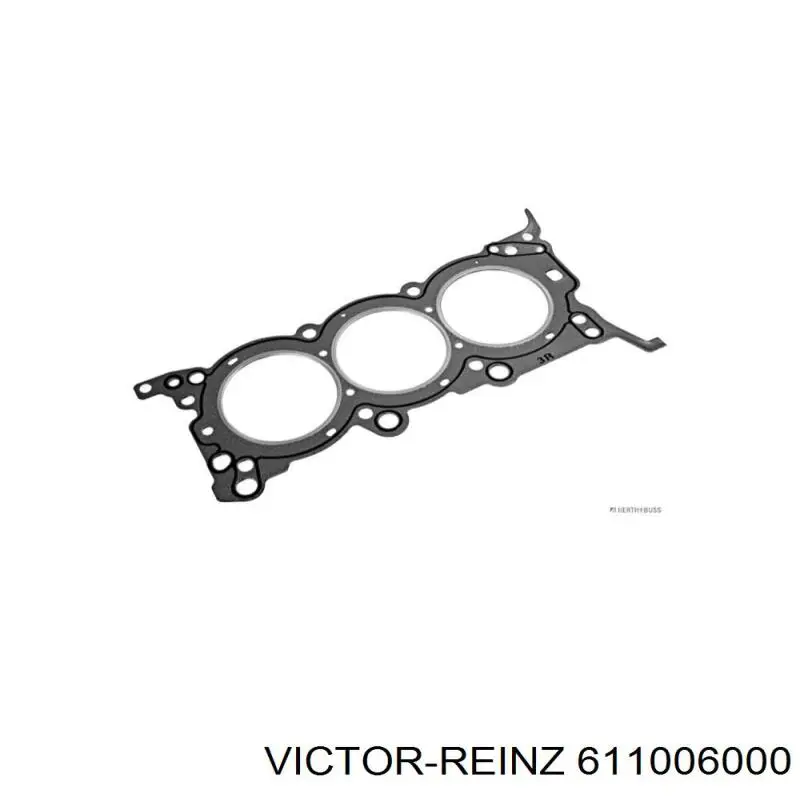 Правая прокладка ГБЦ 611006000 Victor Reinz