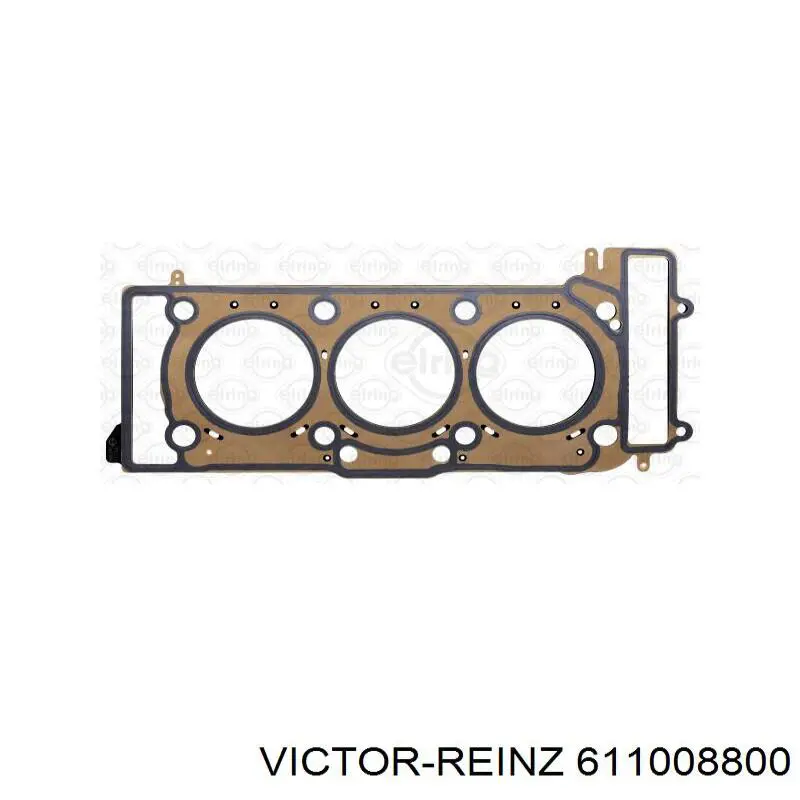 Правая прокладка ГБЦ 611008800 Victor Reinz