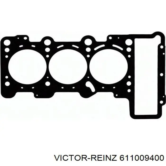 Vedante esquerdo de cabeça de motor (CBC) para Audi A8 (4N)