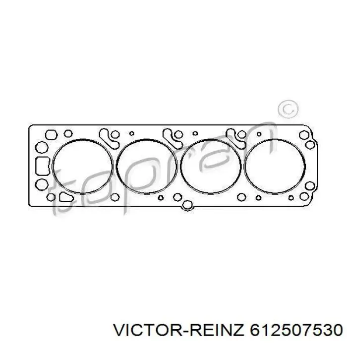 Купить 612507530 Victor Reinz Прокладка ГБЦ