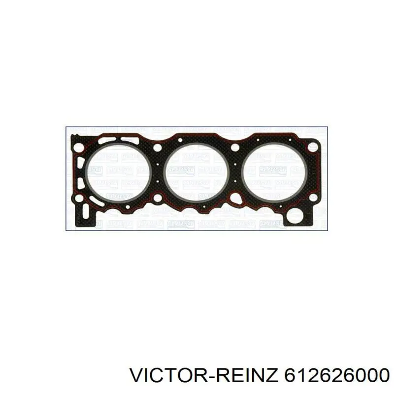 612626000 Victor Reinz прокладка головки блока цилиндров (гбц правая)