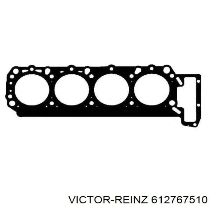 Правая прокладка ГБЦ 612767510 Victor Reinz