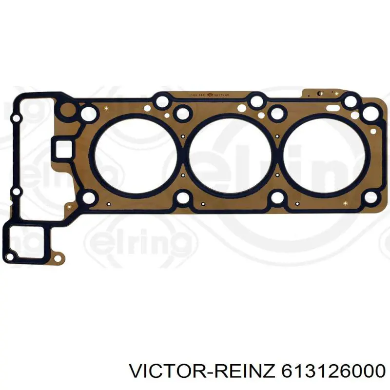 Прокладка головки блока цилиндров (ГБЦ) левая Victor Reinz 613126000