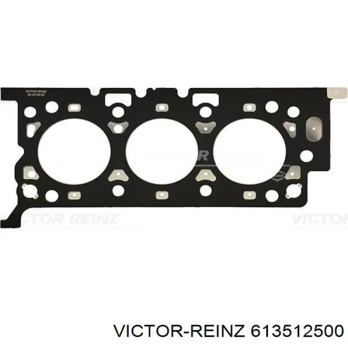 Прокладка головки блока цилиндров (ГБЦ), левая Victor Reinz 613512500 цена, от 54.38 USD