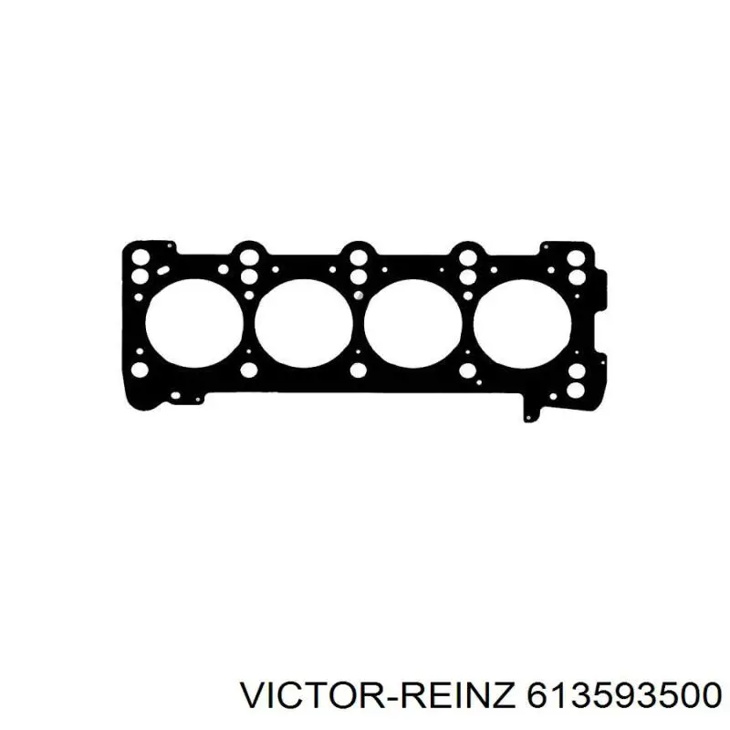 Правая прокладка ГБЦ 613593500 Victor Reinz