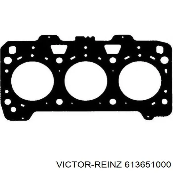 9651513280 Renault (RVI) прокладка головки блока цилиндров (гбц левая)