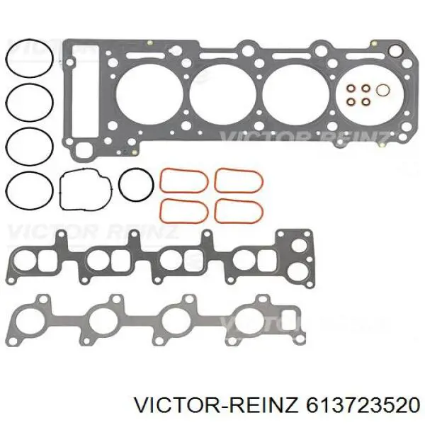 Прокладка ГБЦ Victor Reinz 613723520 цена, от 34.18 USD