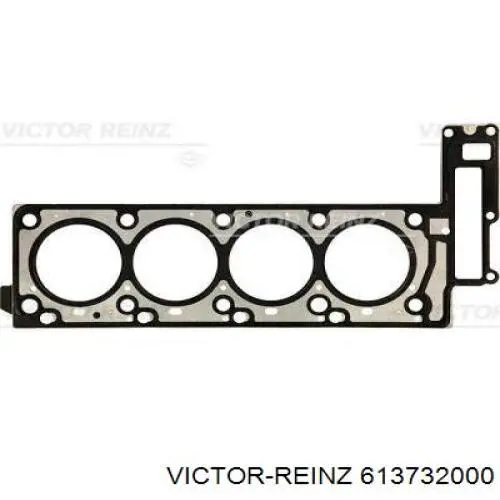 Правая прокладка ГБЦ 613732000 Victor Reinz