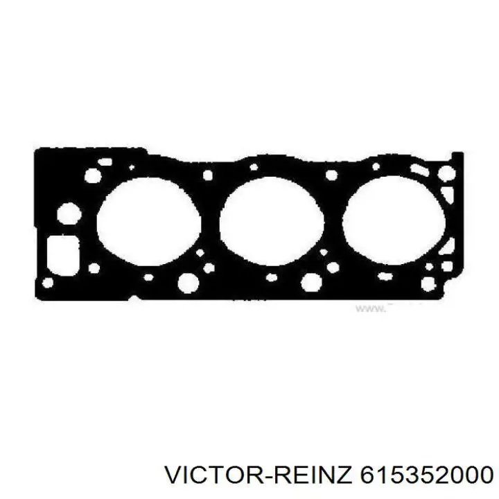 Левая прокладка ГБЦ 615352000 Victor Reinz