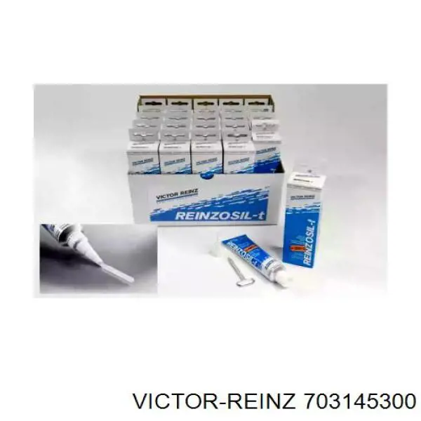 703145300 Victor Reinz Герметик синий, уксусный