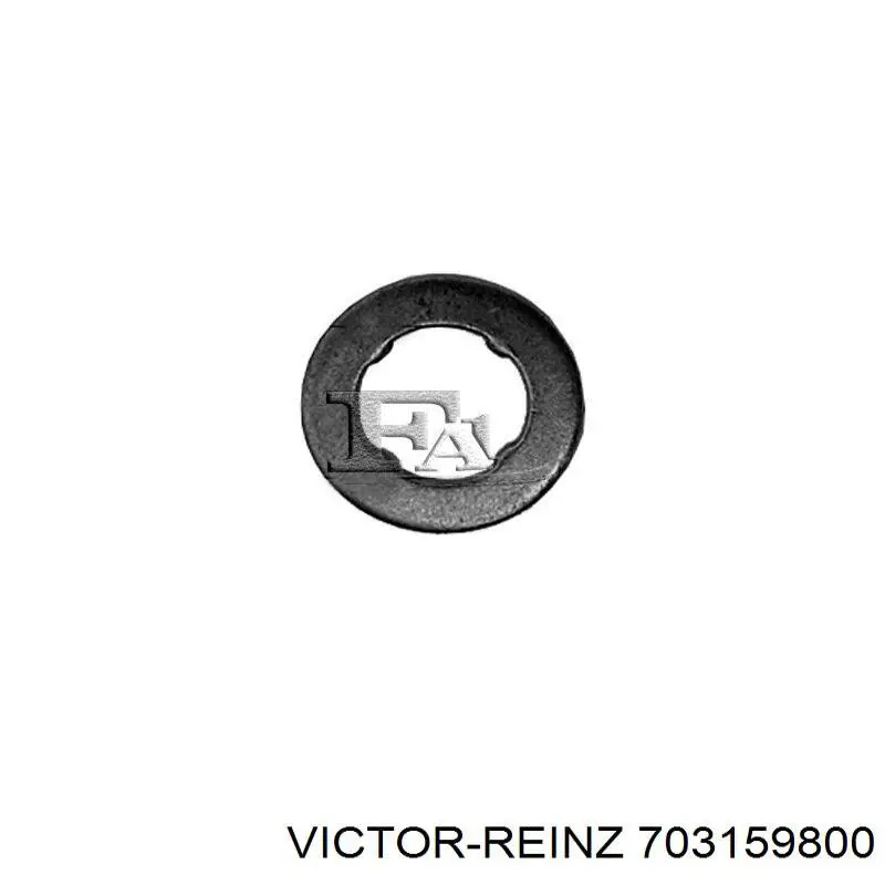 Кольцо (шайба) форсунки инжектора посадочное VICTOR REINZ 703159800