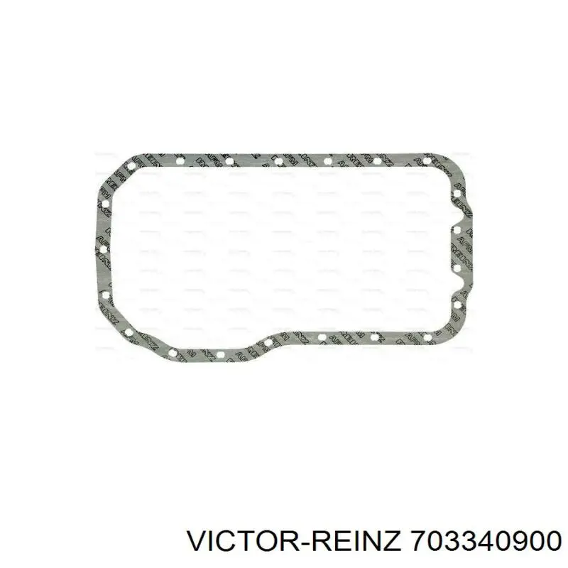703340900 Victor Reinz прокладка поддона картера двигателя