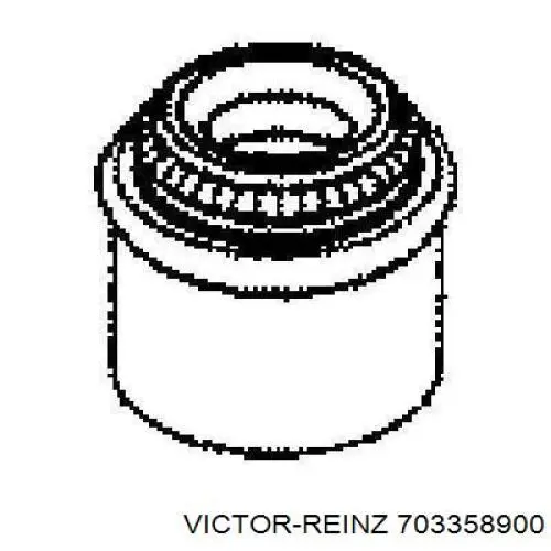 Маслосъемный сальник клапана впуск/выпуск Victor Reinz 703358900 цена, от 0.57 USD