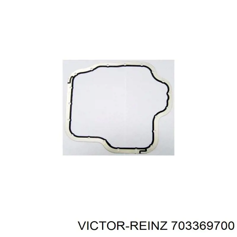 703369700 Victor Reinz прокладка поддона картера двигателя нижняя