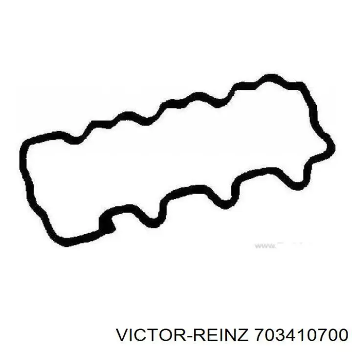703410700 Victor Reinz прокладка клапанной крышки двигателя левая