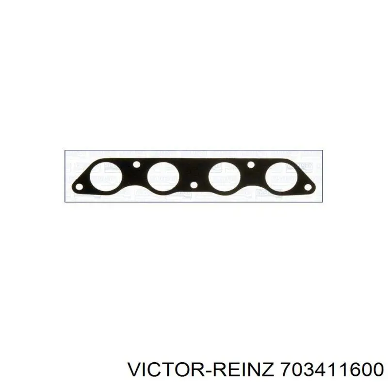 Прокладка впускного коллектора верхняя 703411600 Victor Reinz