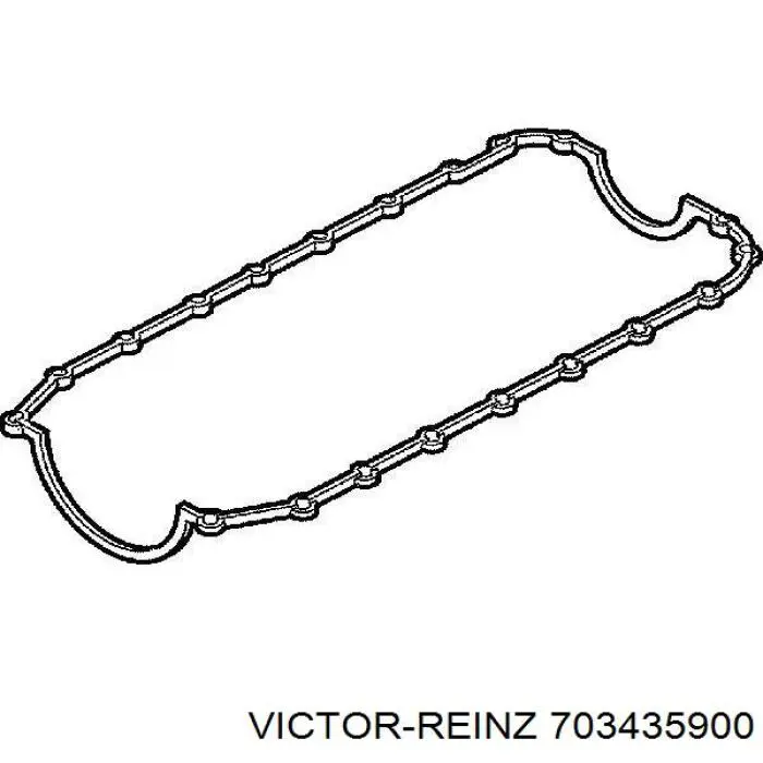 Прокладка поддона картера 703435900 Victor Reinz