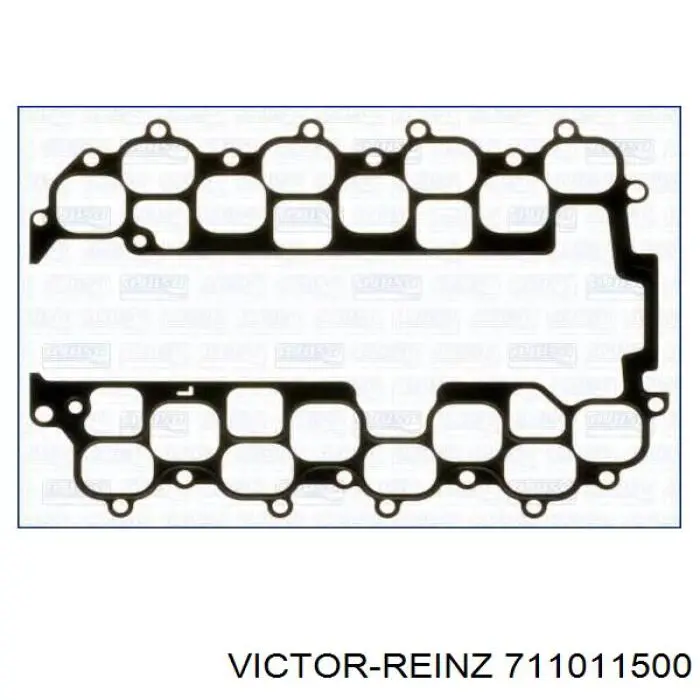 711011500 Victor Reinz прокладка впускного коллектора нижняя