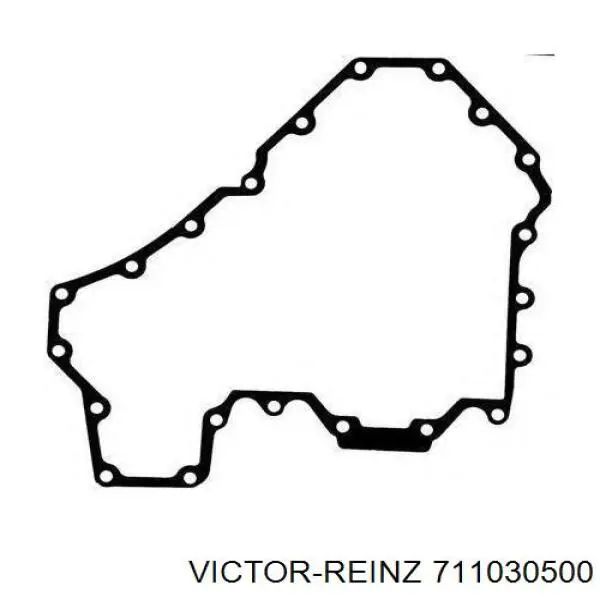 Прокладка поддона картера двигателя, нижняя Victor Reinz 711030500