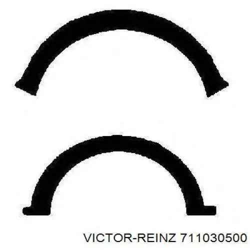 Купить 711030500 Victor Reinz Прокладка поддона картера двигателя нижняя