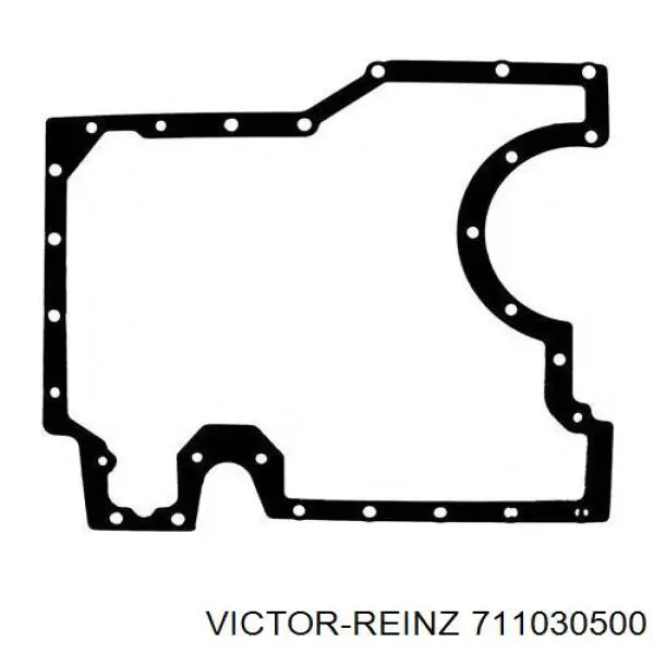 Прокладка поддона картера двигателя нижняя 711030500 Victor Reinz