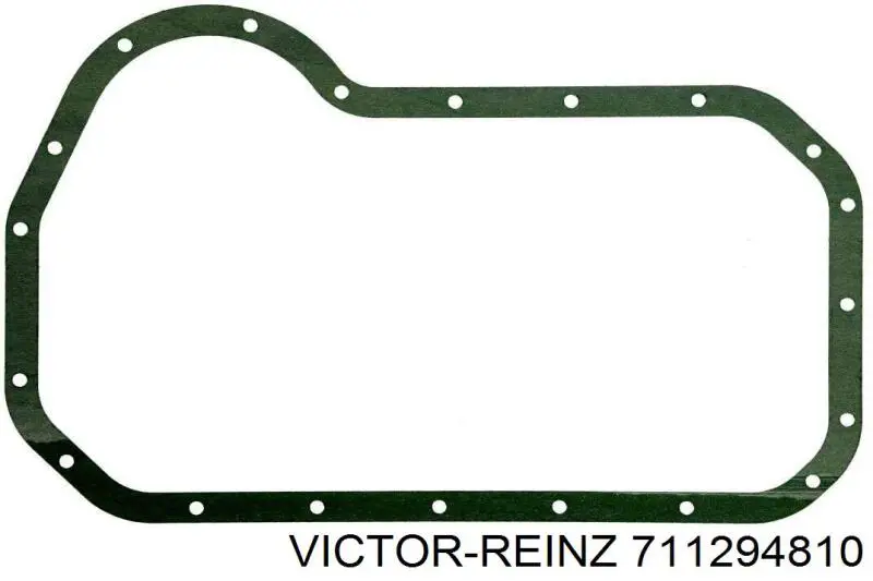 Прокладка піддону картера двигуна 711294810 Victor Reinz