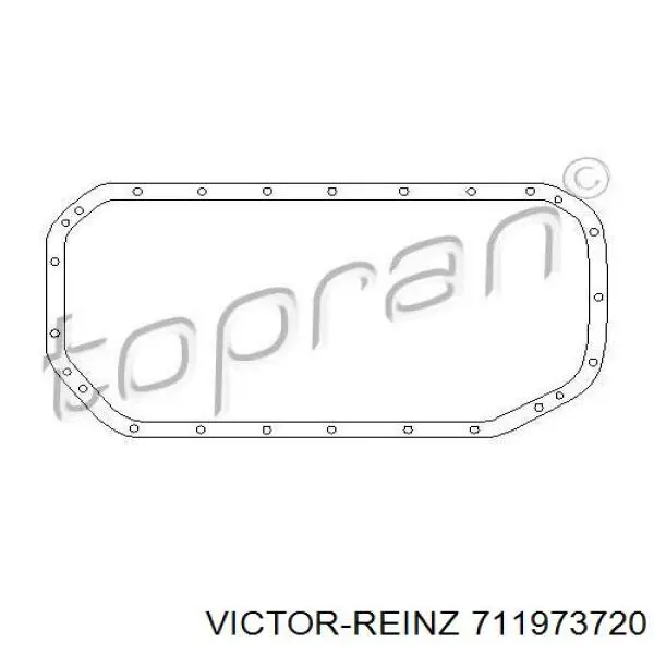 Прокладка поддона картера 711973720 Victor Reinz