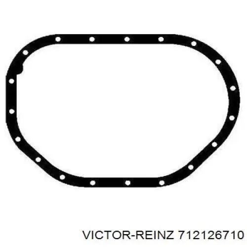 Прокладка поддона картера 712126710 Victor Reinz