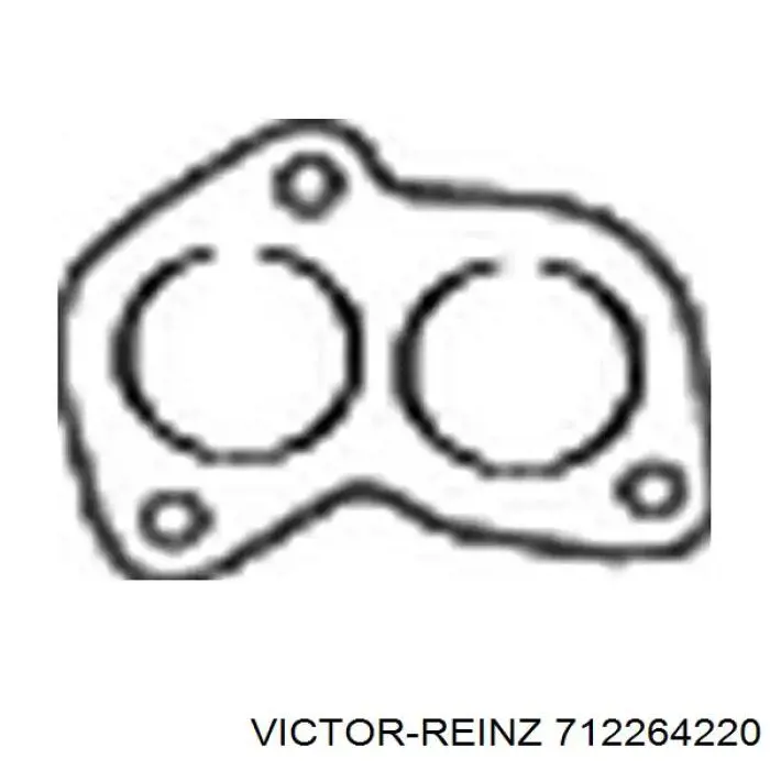 Junta De Tubo De Escape Silenciador 712264220 Victor Reinz