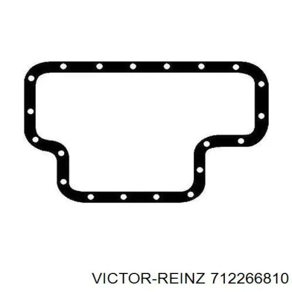 712266810 Victor Reinz прокладка поддона картера двигателя