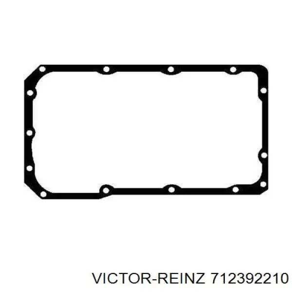 712392210 Victor Reinz прокладка поддона картера двигателя