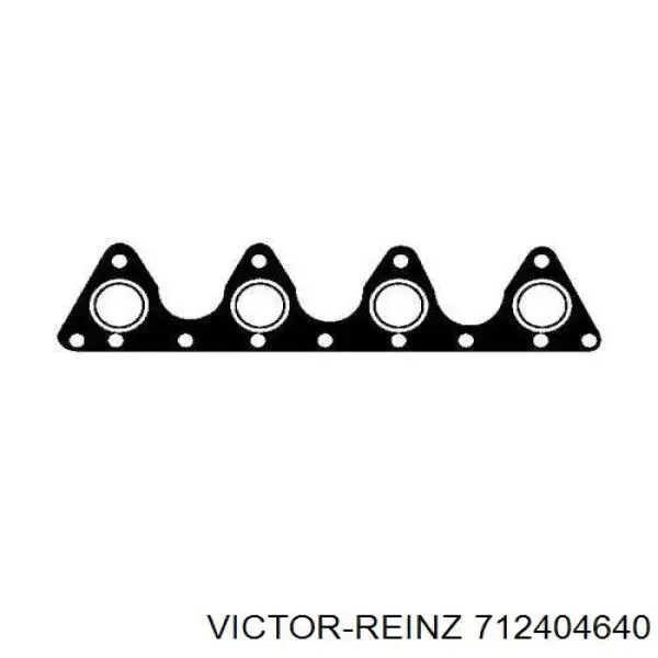Прокладка выпускного коллектора на Renault 18 134