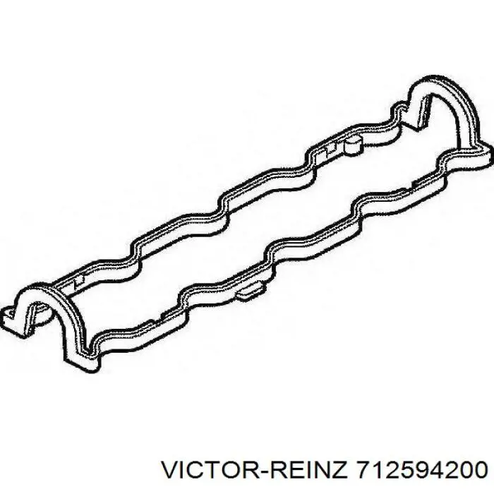Прокладка клапанної кришки двигуна 712594200 Victor Reinz
