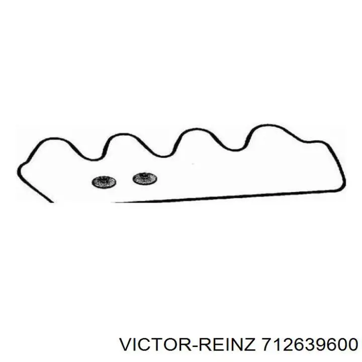 Купить 712639600 Victor Reinz Прокладка клапанной крышки двигателя
