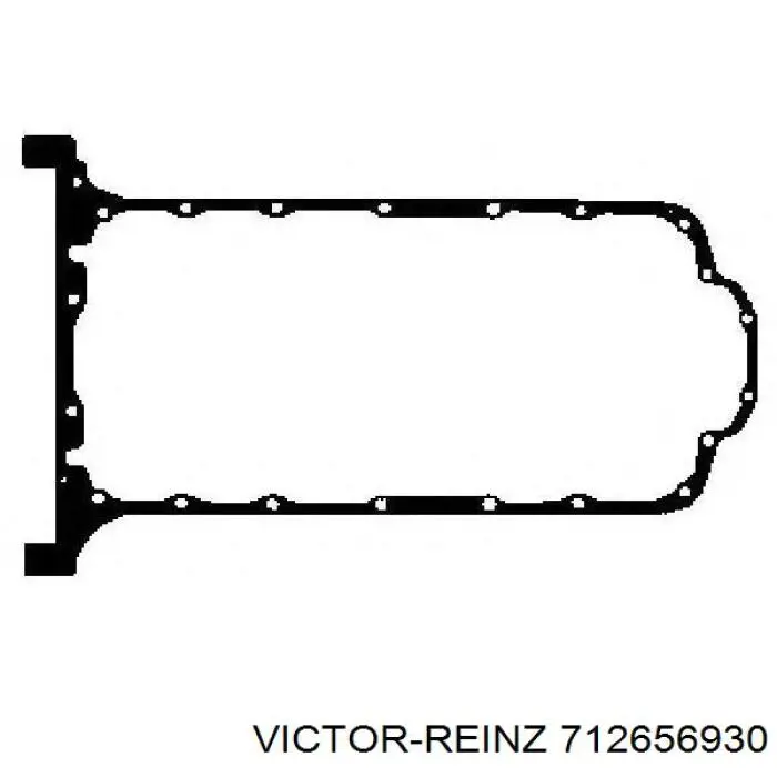 Прокладка поддона картера 712656930 Victor Reinz