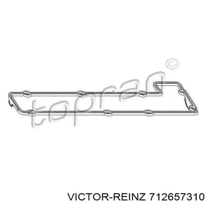 Junta de la tapa de válvulas del motor 712657310 Victor Reinz