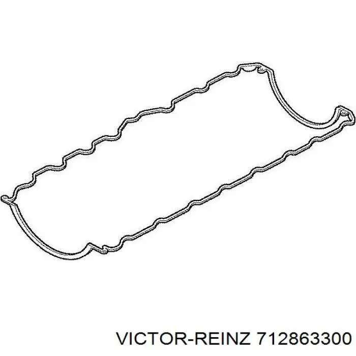 71-28633-00 Victor Reinz прокладка поддона картера двигателя