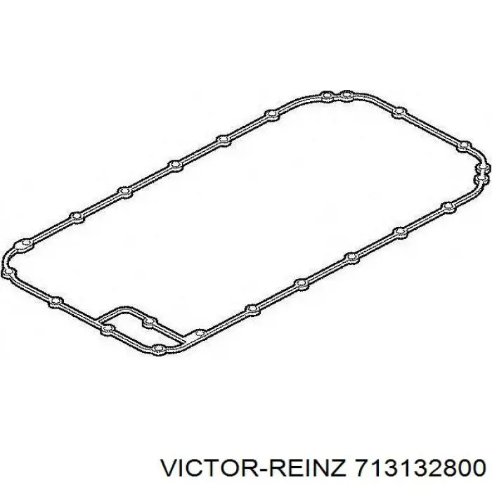 Прокладка поддона картера 713132800 Victor Reinz