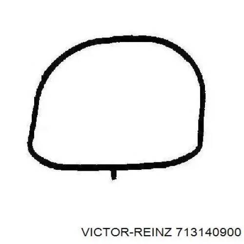 71-31409-00 Victor Reinz vedante inferior de tubo coletor de admissão