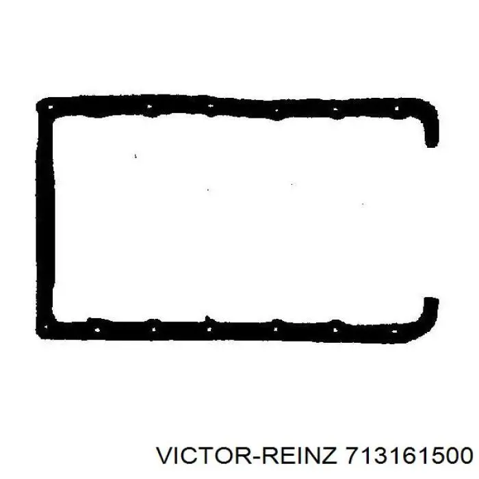 713161500 Victor Reinz прокладка поддона картера двигателя