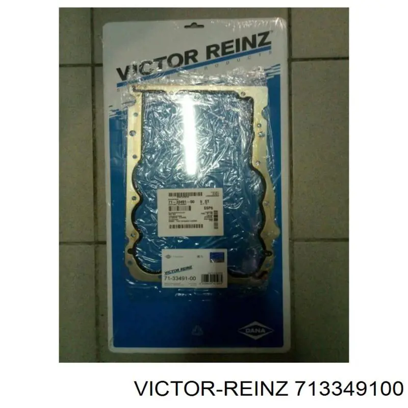Прокладка поддона картера двигателя Victor Reinz 713349100
